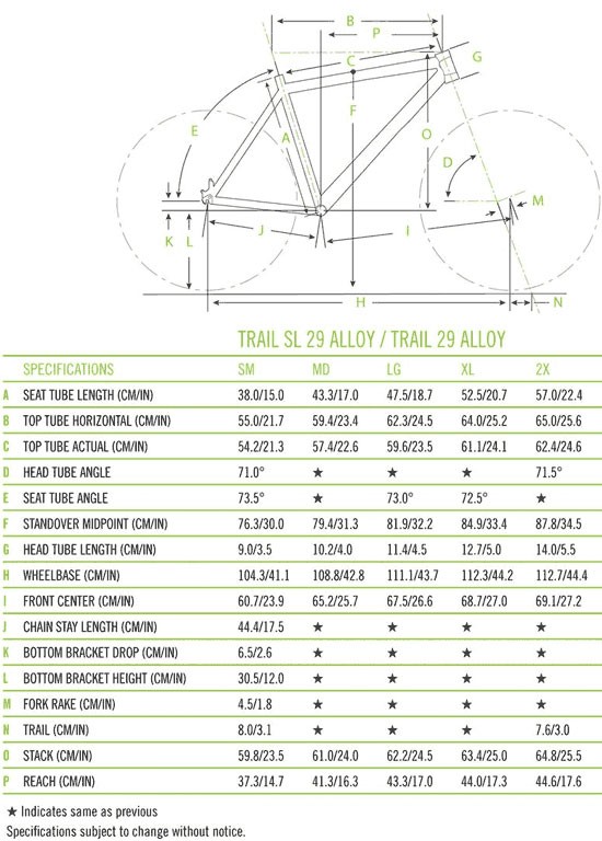 cannondale trail sl2 2015